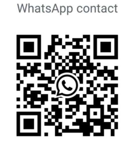 WhatsApp contact QR code